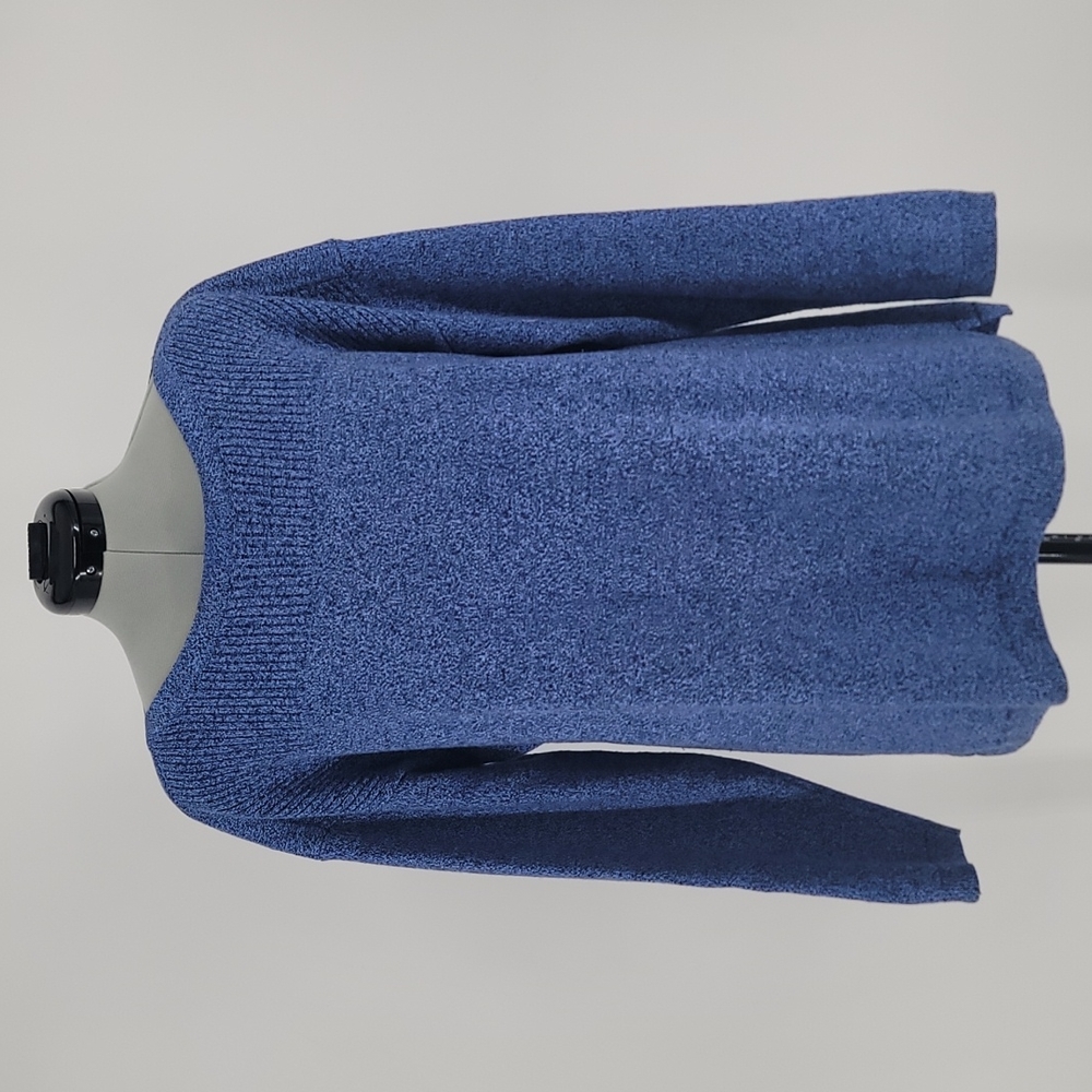 Talbots Marled Blue Boatneck Women's Petite Sweater, Size XLp